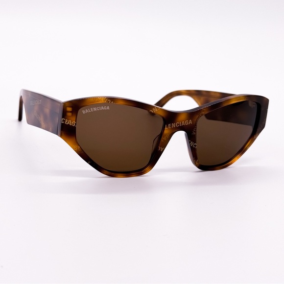 NEW BALENCIAGA BB0097S 003 BROWN WOMEN SUNGLASSES main image 11